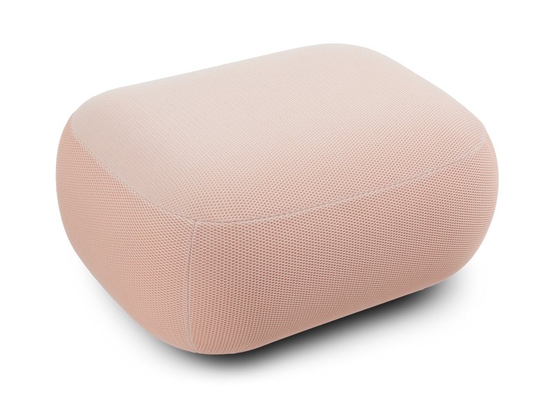 Пуф Я не минималист Трикотаж Розовый