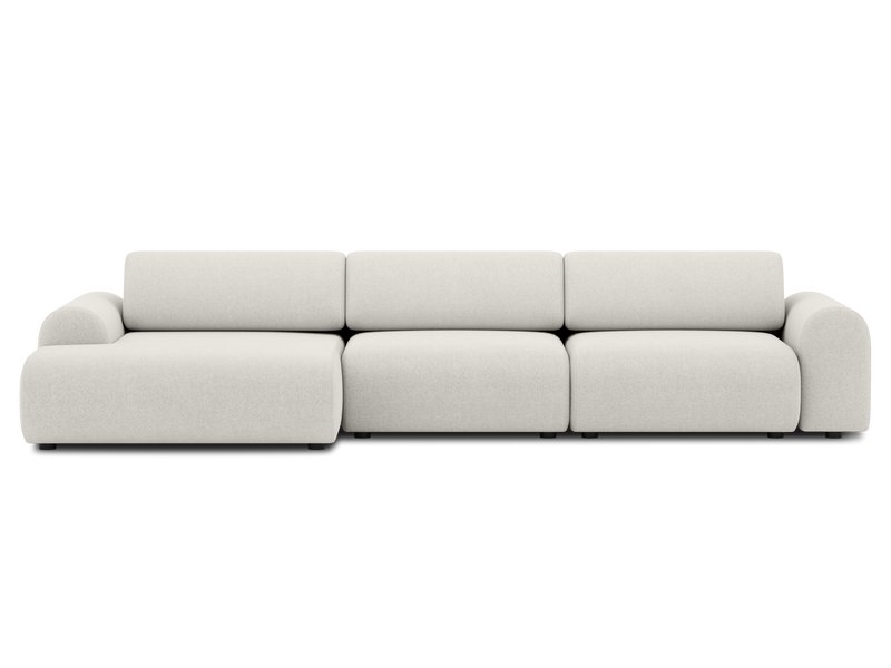 Диван модульный Маиль 3 Букле Молочный