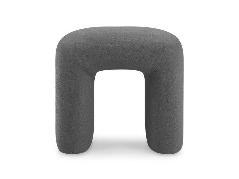 Пуф Кропс Букле Графитовый