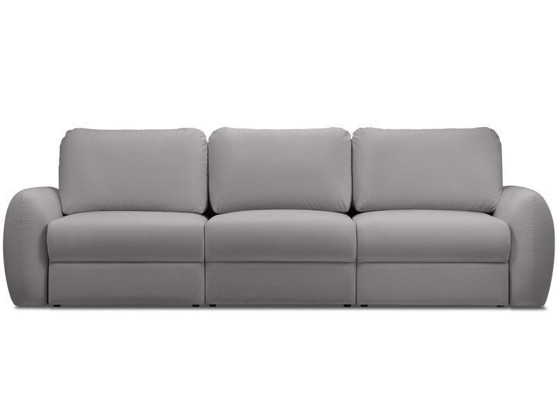 Диван модульный Полан 2 Велюр Светло-серый