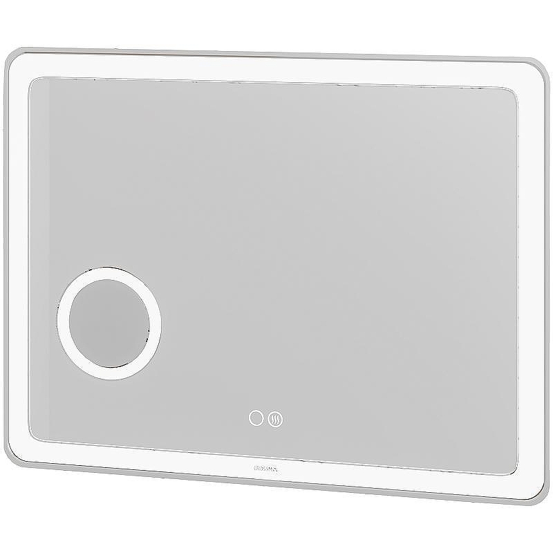 Зеркало Grossman Leo 90 169080 с подсветкой с сенсорным выключателем с подогревом