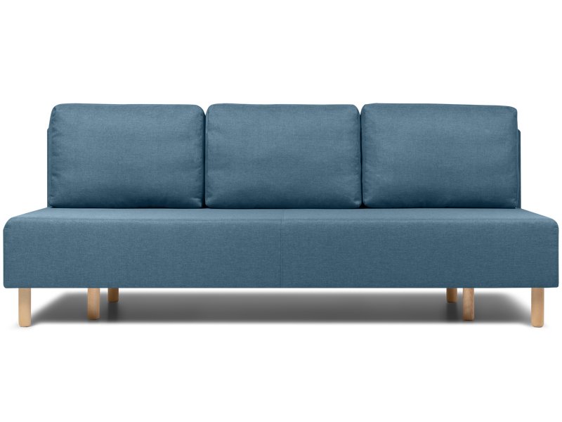 Диван прямой Викс Рогожка Голубой