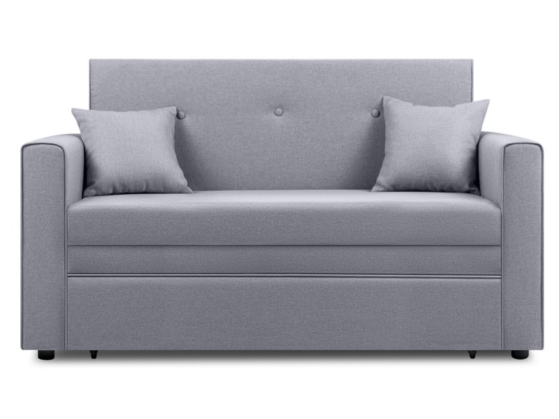 Диван прямой Види Рогожка Серый