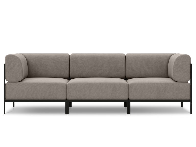 Диван модульный Нолан 3 Шенилл Латте