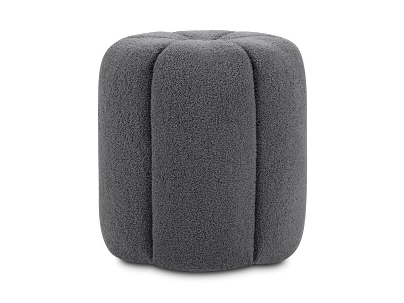 Пуф Бане Мех Графитовый