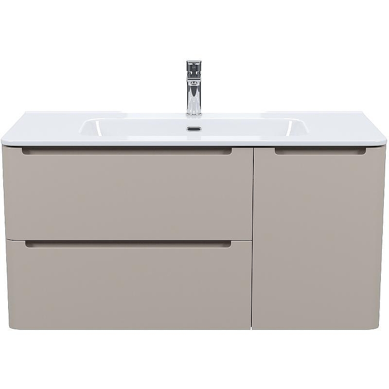 Тумба с раковиной Iddis Edifice 100 EDI10C0i95K подвесная Капучино